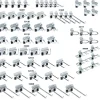 63 Pc Pegboard Hook Set, Steel