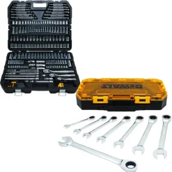 204 Pc. SAE & Metric Mechanics Tool Set