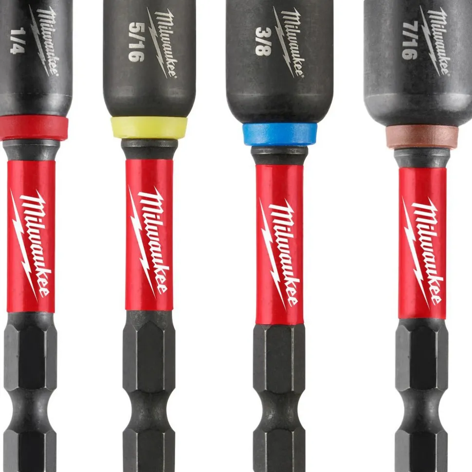 2 Pc. SHOCKWAVE™ Impact Duty QUIK-CLEAR™ 2-in-1 Magnetic Nut Driver Set