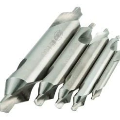 5 Pc #1 to #5 High Speed Steel Combo Drill & Countersink Set