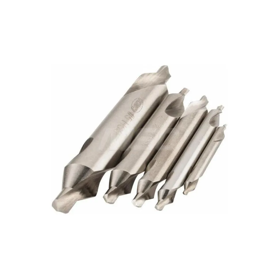 5 Pc #1 to #5 High Speed Steel Combo Drill & Countersink Set