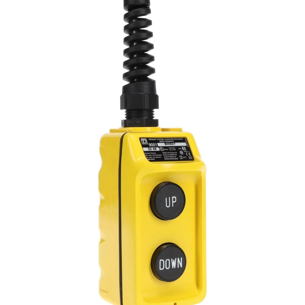 Pendant Control Station: Momentary, 2NO, Up & Down