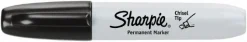 Permanent Marker: Black, AP Non-Toxic, Chisel Tip