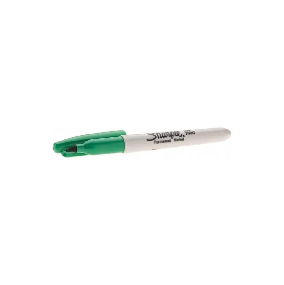 Permanent Marker: Green, AP Non-Toxic, Fine Tip