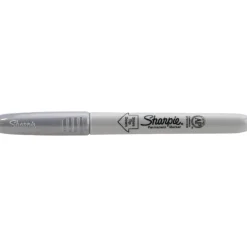 Permanent Marker: Metallic Silver, AP Non-Toxic, Fine Tip