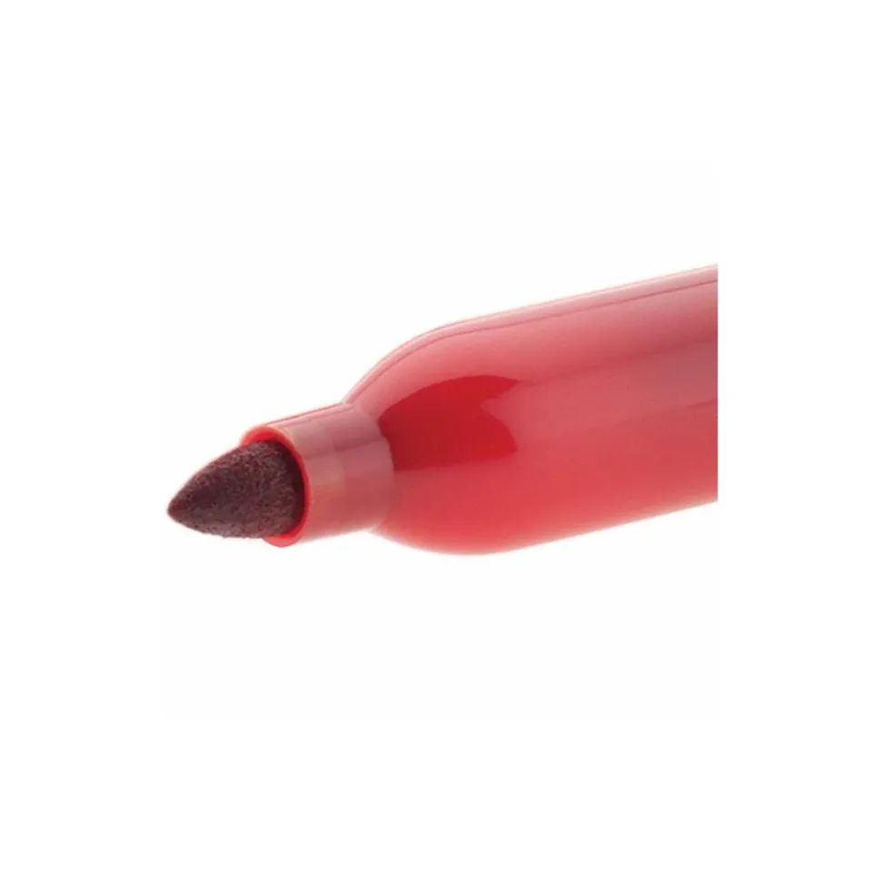 Permanent Marker: Red, AP Non-Toxic, Fine Tip