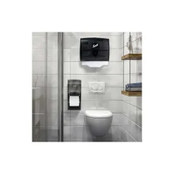 Personal Seat Cover Dispenser, Black, 17.5" x 13.25" x 2.25"