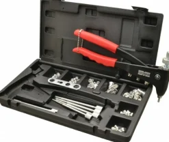 63 Piece Aluminum Manual Rivet Nut Tool Kit