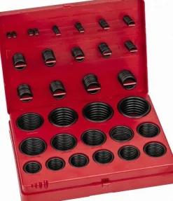 382-Piece Buna-N O-Ring Kit: 0.114 to 1.725 