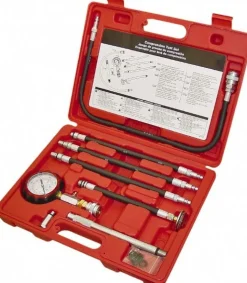 8 Piece Dial Engine Compression Test Kit