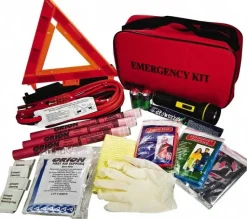 79 Piece, Emergency Roadside Safety Kit