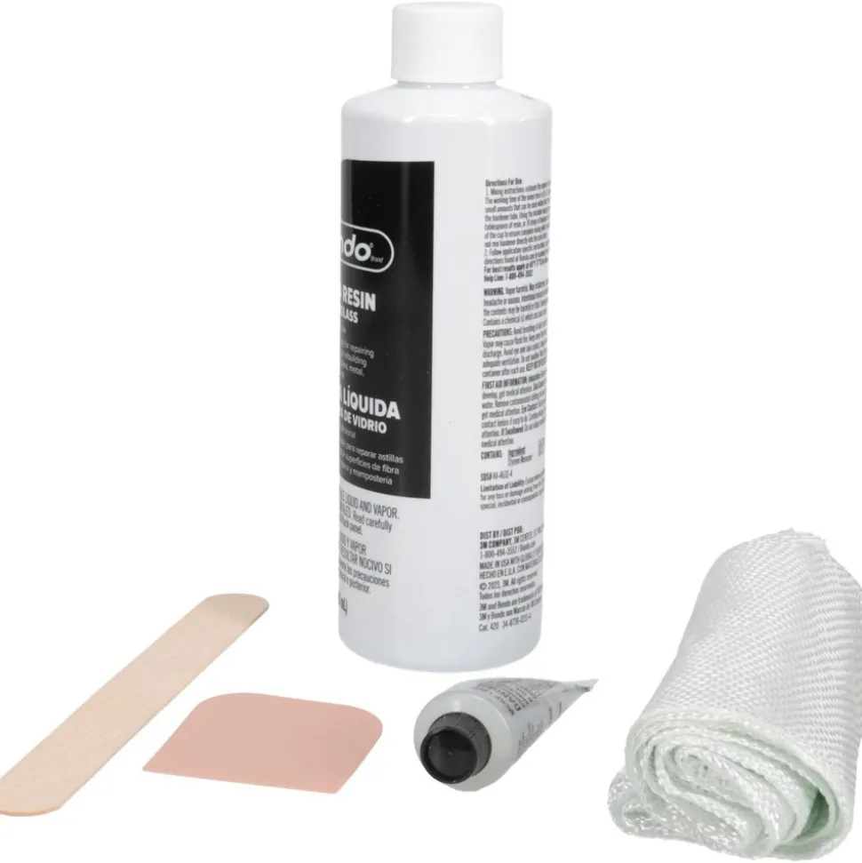 7 Piece Fiberglass Repair Kit