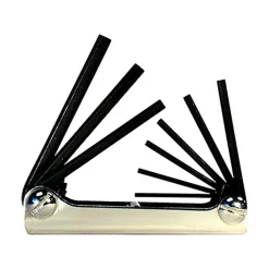 9 Piece Fold-Up Hex Key Set