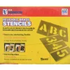 45 Piece, 1 Inch Character Size, Brass Stencil
