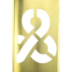 45 Piece, 6 Inch Character Size, Brass Stencil