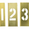 15 Piece, 2 Inch Character Size, Brass Stencil
