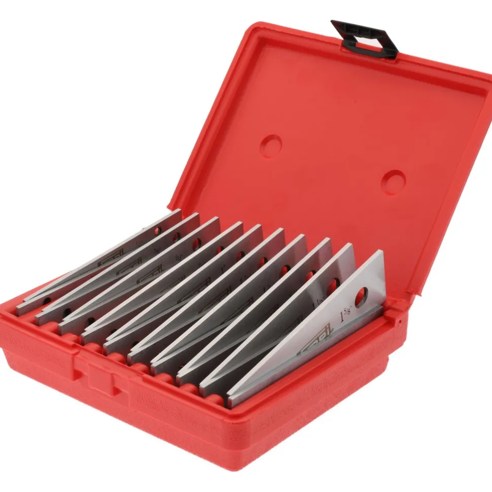 20 Piece, 6 Inch Long x 1/8 Inch Thick, Thin Parallel Set