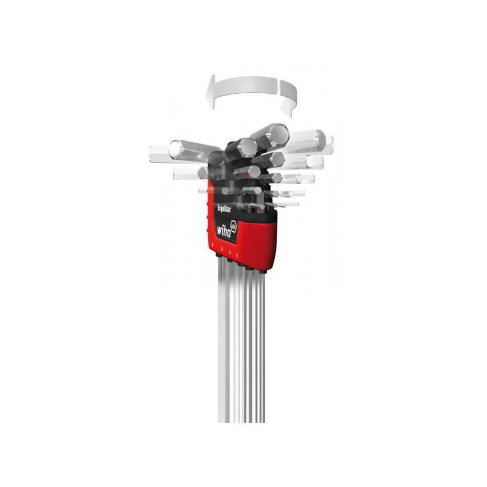 22 Piece L-Key Ball End Hex Key Set