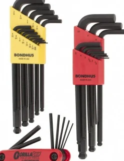 31 Piece L-Wrench/Fold-Up Combo Hex Key Set