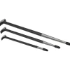 3 Piece Rolling Head Pry Bar Set