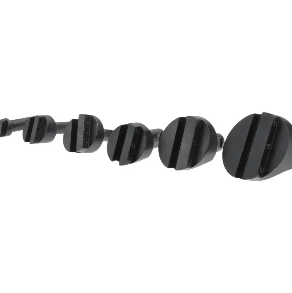 6 Piece, 1/2 & 3/4" Shank Dia, 3/4" to 2-1/2" Max Head Dia, Straight Shank, Fly Cutter Set