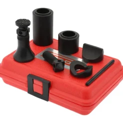 7 Piece, 2-1/4 to 3-3/8" High, 1,000 Lb Capacity Screw Jack Set