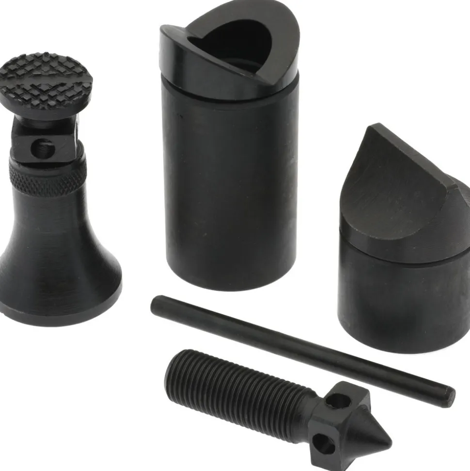 7 Piece, 2-1/4 to 3-3/8" High, 1,000 Lb Capacity Screw Jack Set