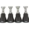 4 Piece, 3 to 4" High Screw Jack Set
