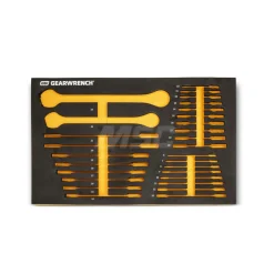 28 Piece 72-Tooth 12 Point Metric Standard & Stubby Combination Ratcheting Wrench Set with Foam Storage Tray