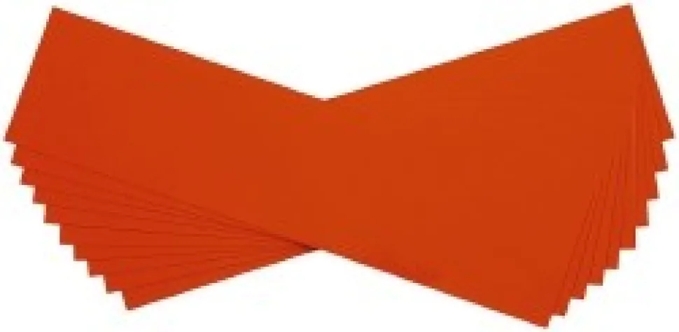 10 Piece, 5" Wide x 20" Long Plastic Shim Stock Sheet