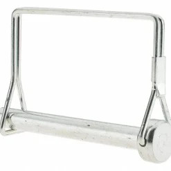 5/16" Pin Dia, 1-3/4" OAL, 2-1/2" Usable Length, Square Snap & Locking Pin