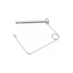 1/4" Pin Dia, 4-11/16" OAL, 2-1/8" Usable Length, Standard Snap & Locking Pin