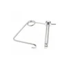 5/16" Pin Dia, 4-11/16" OAL, 2-1/4" Usable Length, Standard Snap & Locking Pin