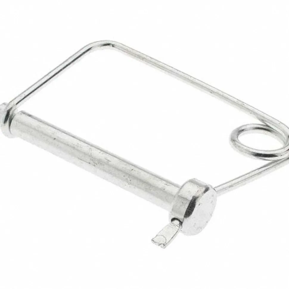 5/16" Pin Dia, 4-11/16" OAL, 2-1/4" Usable Length, Standard Snap & Locking Pin
