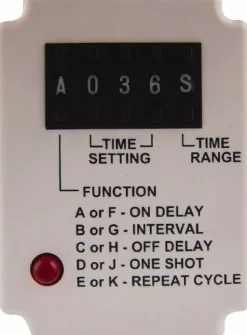 11 Pin, 999 hr Delay, Multiple Range DPDT Time Delay Relay