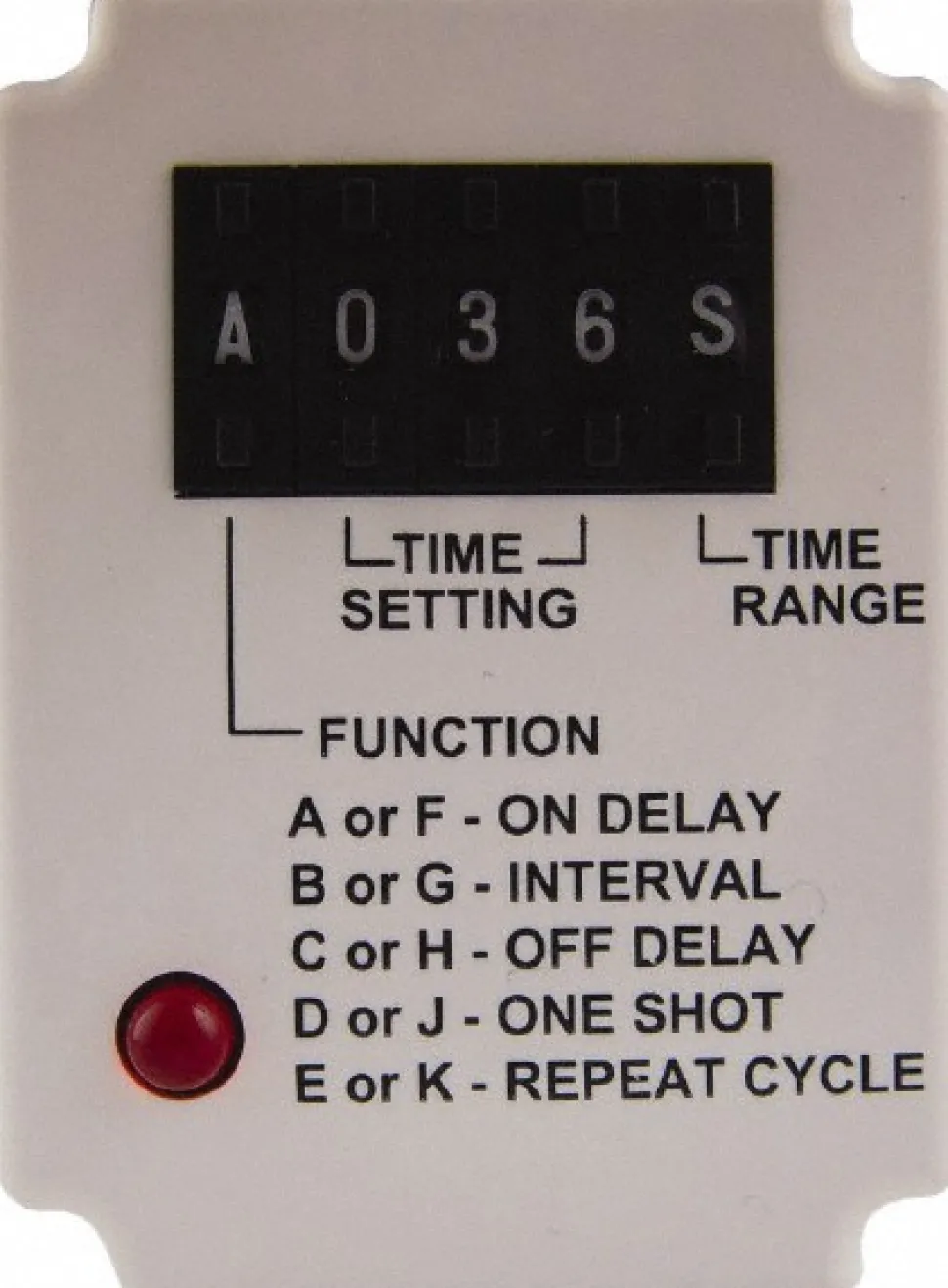 11 Pin, 999 hr Delay, Multiple Range DPDT Time Delay Relay