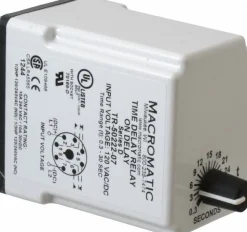 8 Pin, Multiple Range DPDT Time Delay Relay