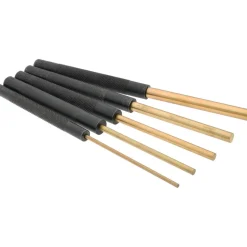 Pin Punch Set: 5 Pc, 0.125 to 0.375"