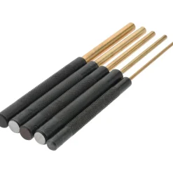 Pin Punch Set: 5 Pc, 0.125 to 0.375