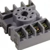 8 Pins, 300 VAC, 10 Amp (CSA) and 15 Amp (UL), Octal Relay Socket