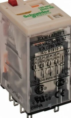 14 Pins, 1.2 VA Power Rating, Ice Cube Electromechanical Plug-in General Purpose Relay