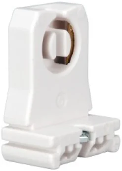 2 Pin, 600 VAC, 660 Watt, Medium Base, Slide On Lamp Holder