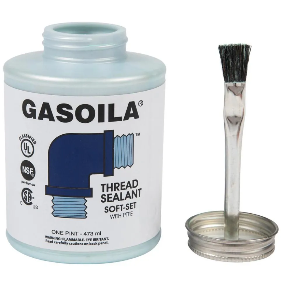 Pipe Thread Sealant: Blue & Green, 1 pt Can