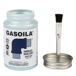 Pipe Thread Sealant: Blue & Green, 1/4 pt Can