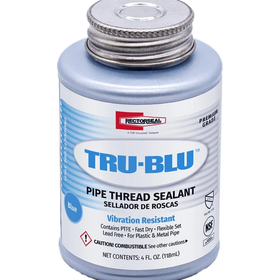 Pipe Thread Sealants: Form: Paste; Container Size: 4 oz; Container Type: Brush Top