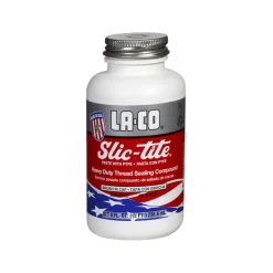 Pipe Thread Sealant: White, 1/2 pt Can