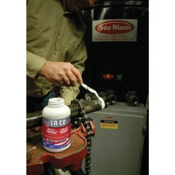 Pipe Thread Sealant: White, 1/2 pt Can