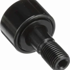 Plain Cam Follower: 1" Roller Dia, 0.625" Roller Width, 0.4375" Stud Dia, 1" Stud Length