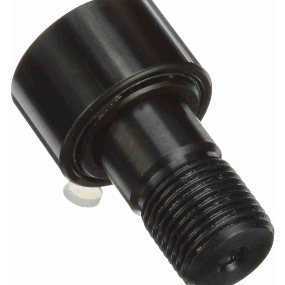 Plain Cam Follower: 1.25" Roller Dia, 0.75" Roller Width, 0.75" Stud Dia, 1-1/4" Stud Length