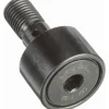 Plain Cam Follower: 1" Roller Dia, 0.625" Roller Width, 0.4375" Stud Dia, 1" Stud Length